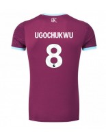 Moške Nogometnih dresov Burnley Lesley Ugochukwu #8 Domači 2025-26 Kratki rokavi Moške Nogometnih dresov Burnley Lesley Ugochukwu #8 Domači 2025-26 Kratki rokavi